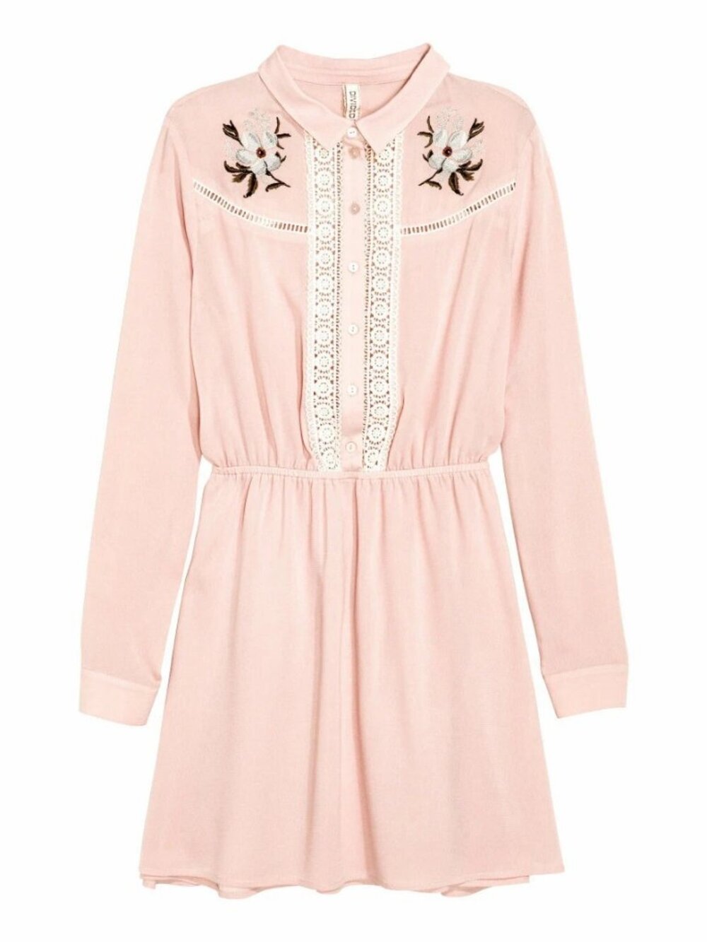 H&M Womens Embroidered Dress, size 6